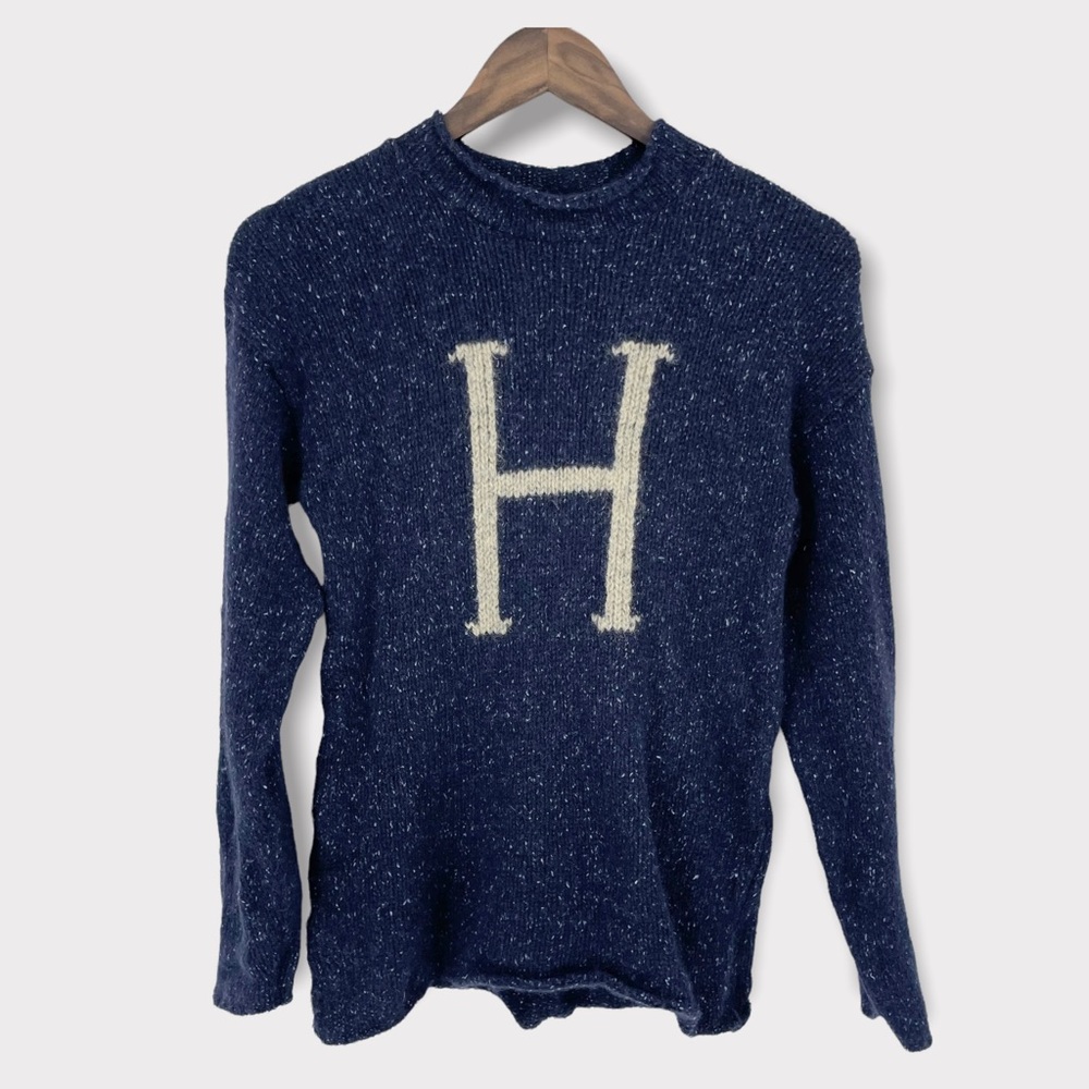 Harry Potter Blue Made in Scotland Wool Sweater